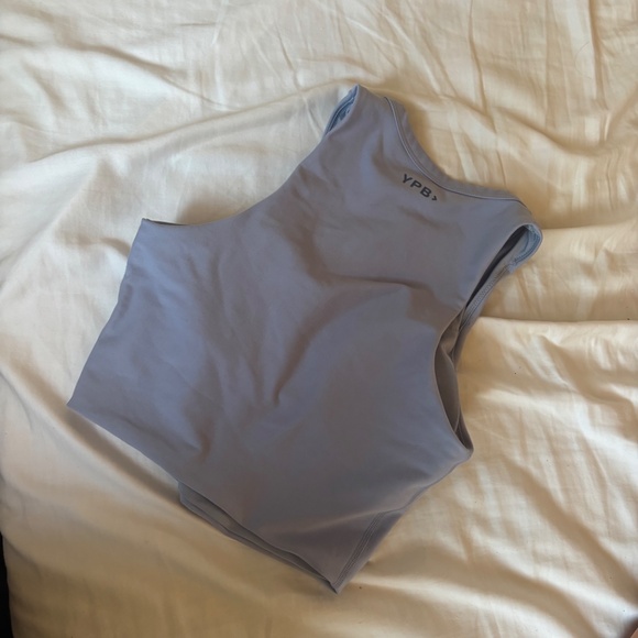 NWOT YPB XS exercise top with removable bra inserts - Picture 2 of 3